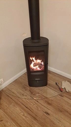 Szyba pod kominek kozę piecyk