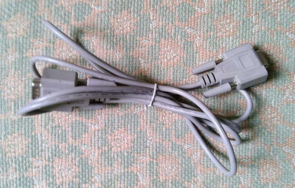 Кабель-удлинитель Serial 9 pin COM 9-pin (mama)/COM 9-pin (papa) 1.8м