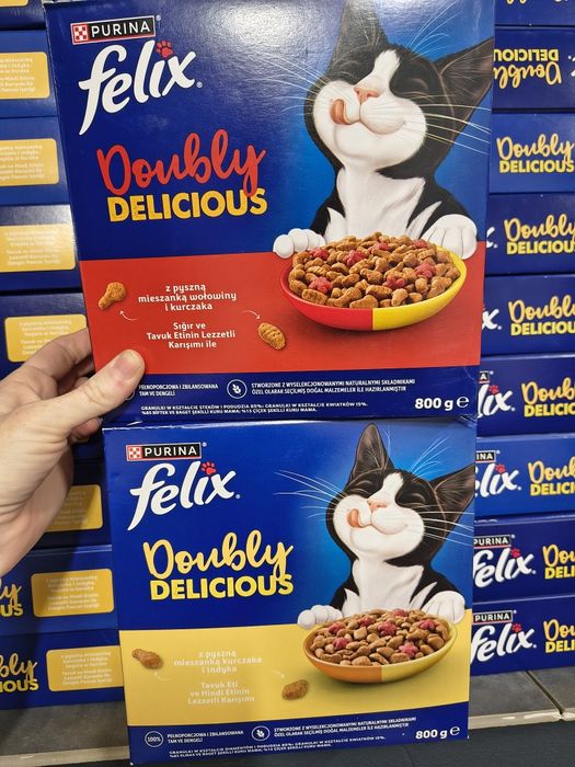 10x felix doubly delicious indyk lub wołowina