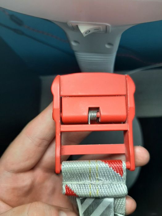 Off-White BELT Biało-czerwony