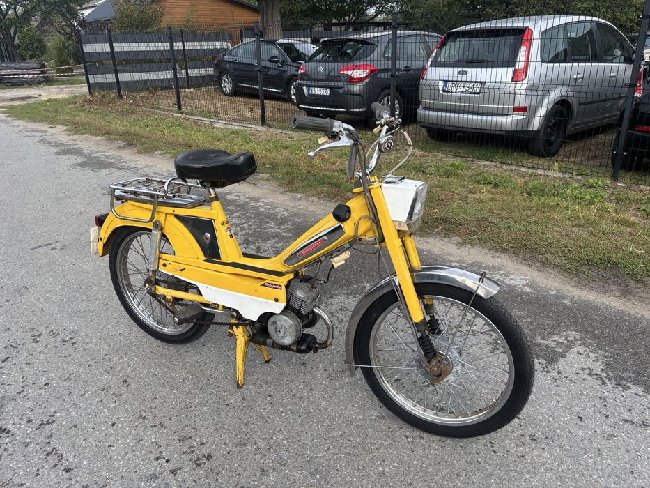Motobécane Mobylette 1974 – oryginał – sprawny – tabliczka znamionowa