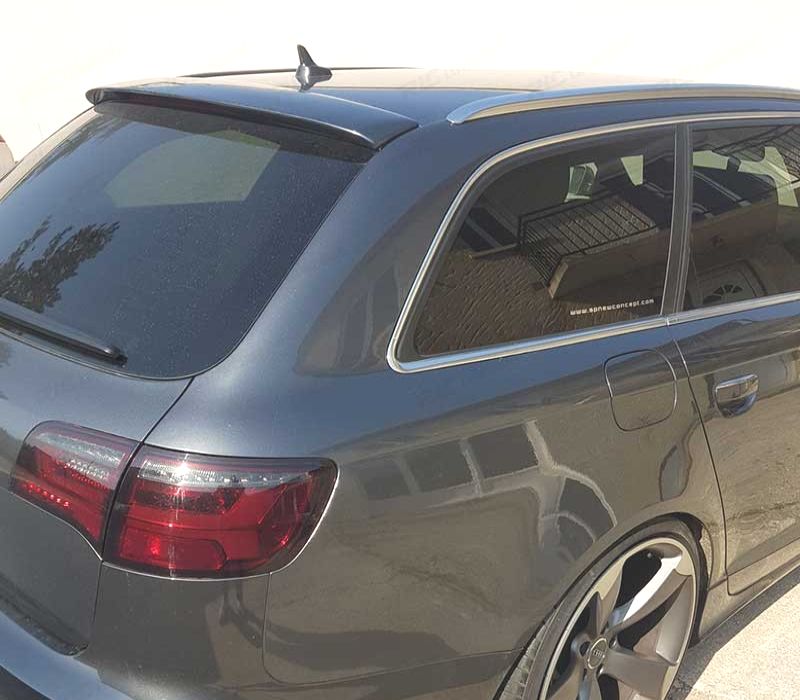 AILERON SPOILER AUDI A6 C6 4F AVANT 04-11 LOOK S-LINE
