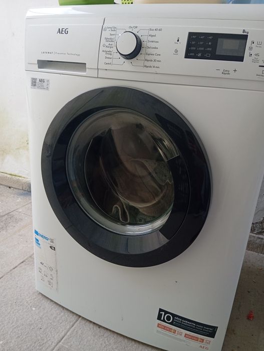 Máquina está avariada