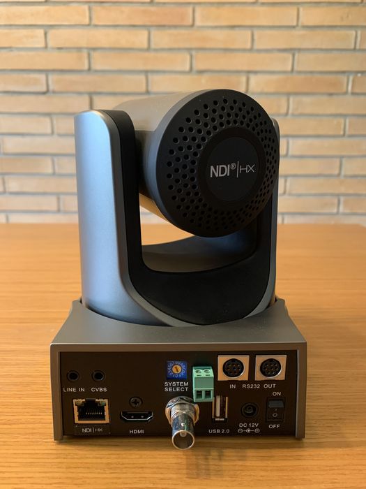 Camera PTZOptics PT12X-NDI-GY