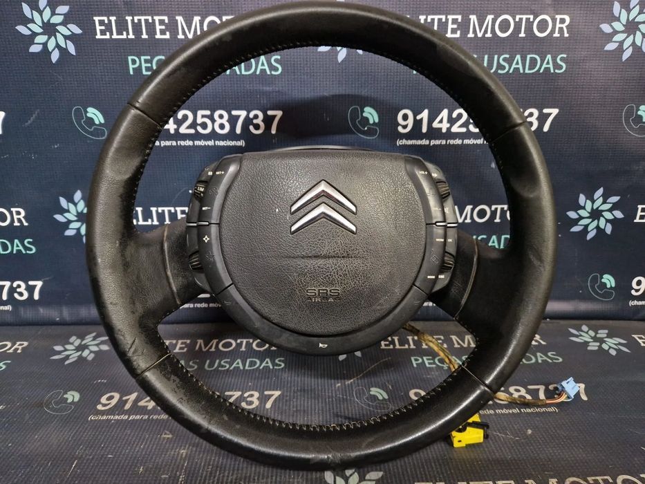 Volante pele usado CITROEN C4 MULTIFUNÇÕES AIRBAG