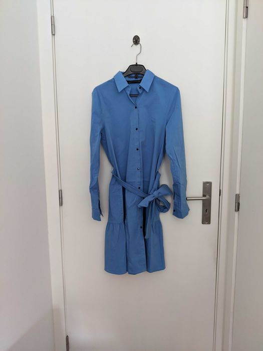 Vestido Zara Azul Verão