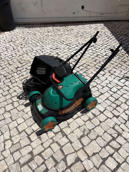 Máquina de cortar de relva + extensão