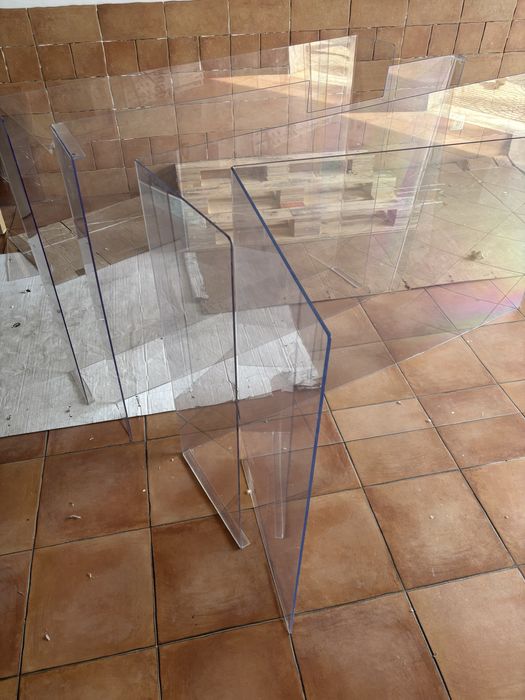 4 peças de acrilico(8mm e 6mm)