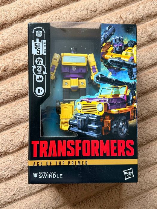 Трансформер Свіндл Transformers Age of the Primes Voyager Combaticon Swindle