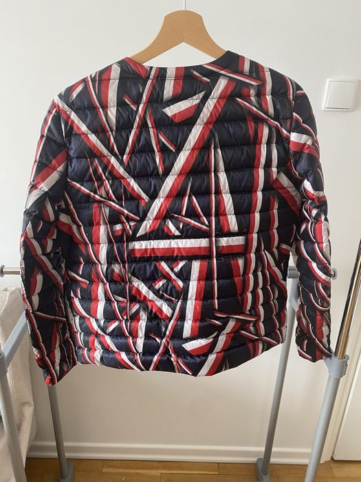 Lekka puchowa kurtka wiosenna Tommy Hilfiger rozmiar M