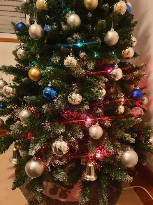 Árvore de Natal com 1,80 cm