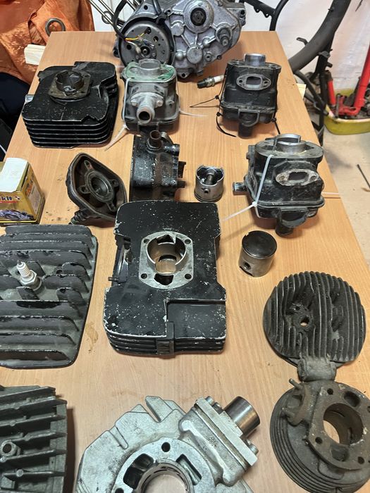 Motor casal 6 e cilindros bons e estragados