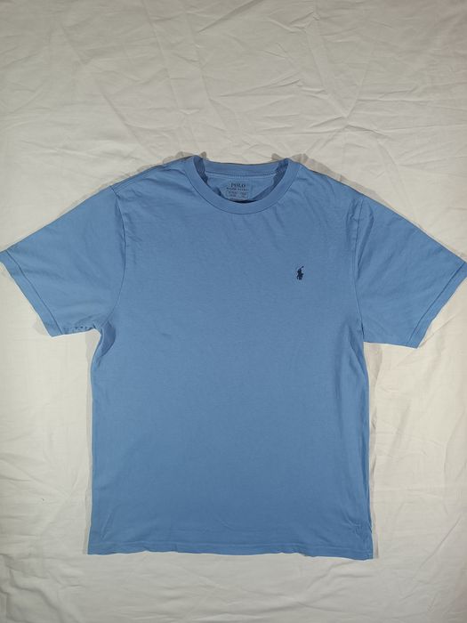 (S) Polo Ralph Lauren блакитна футболка оригінал