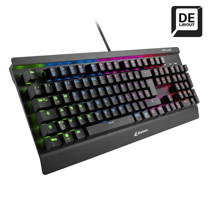 Teclado Gaming Mecânico Sharkoon Skiller SGK3 Novo