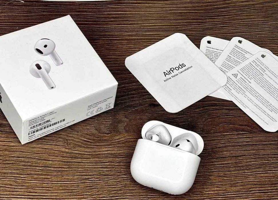 Наушники Premium аирподс 4 + чехол в подарок 1:1
