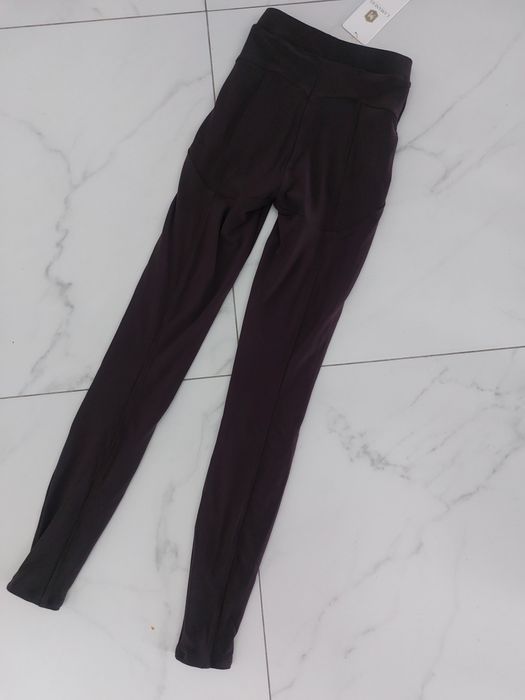 Legginsy la Manuel modelujące push up roz. Xs / s czarne