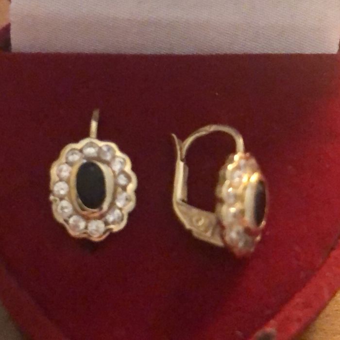 Cudne zlote kolczyki 585