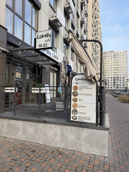 Продам діючий бізнес-кавʼярня в ЖК Місто Квітів,Сирець,Тираспольська