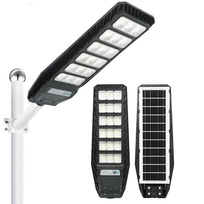 Lampa solarna led mocna 800W czujnikiem ruchu i zmierzchu RADAR