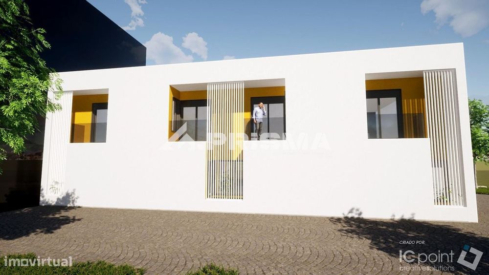 Oportunidade Imperdível! Lote para Construção de 2 Moradias em Zona Tr