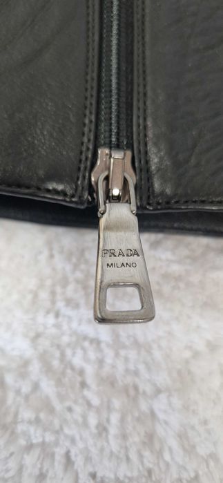 Oryginalne PRADA MILANO r. 41 damskie skórzane botki skóra naturalna