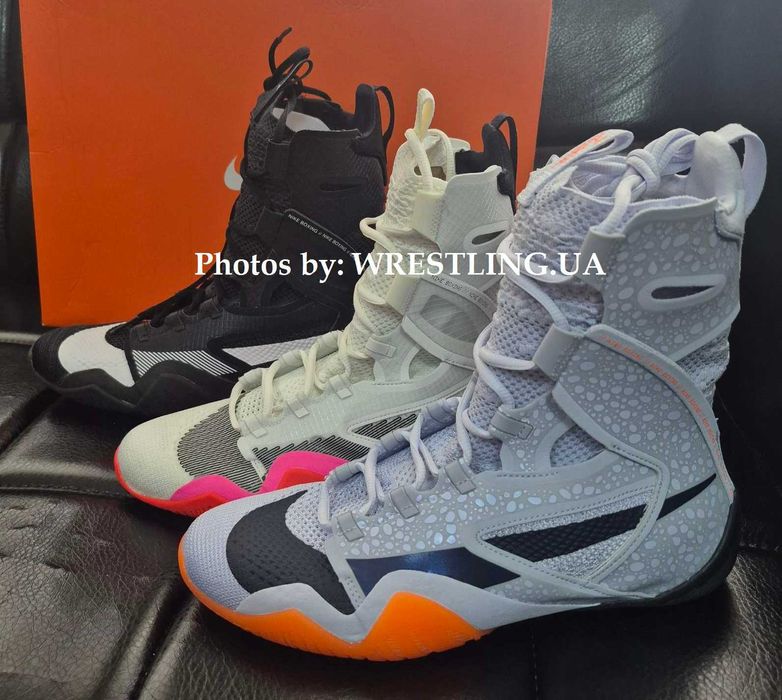 Боксерки Nike Hyperko 2, чорні. Взуття для боксу оригінал Nike