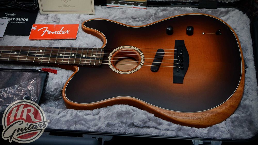 Fender American Acoustasonic Telecaster, USA, 2021 rok, elektroakustyk