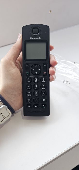 Telefon stacjonarny bezsznurowy, nowy Panasonic