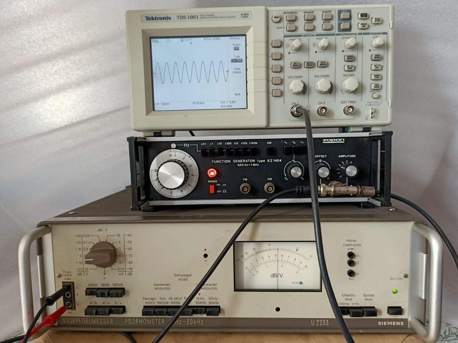 Miernik psofometr SIEMENS U2233.