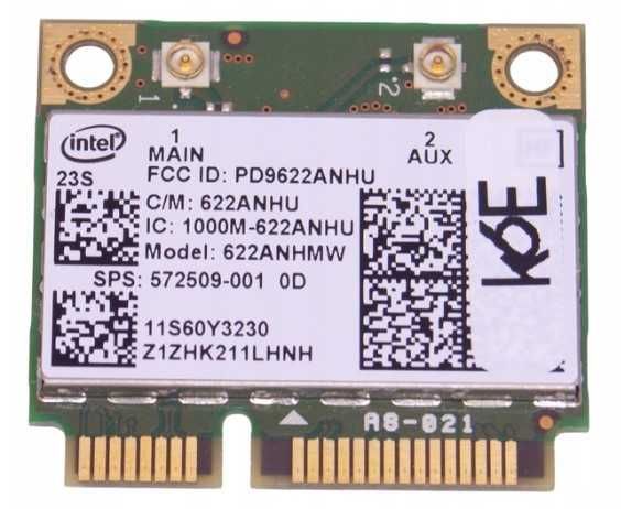 Karta WiFi do Lenovo ThinkPad L41 Intel 622ANHMW