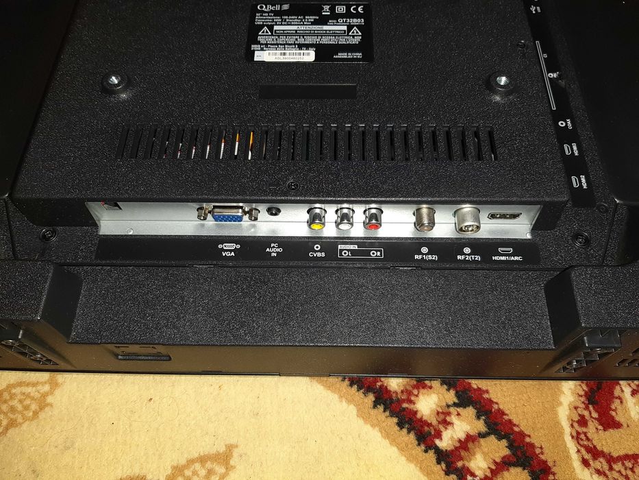 Телевизор Q.Bell QT32B03 32” HD READY DVB-T2/S2 HEVC MAIN 10