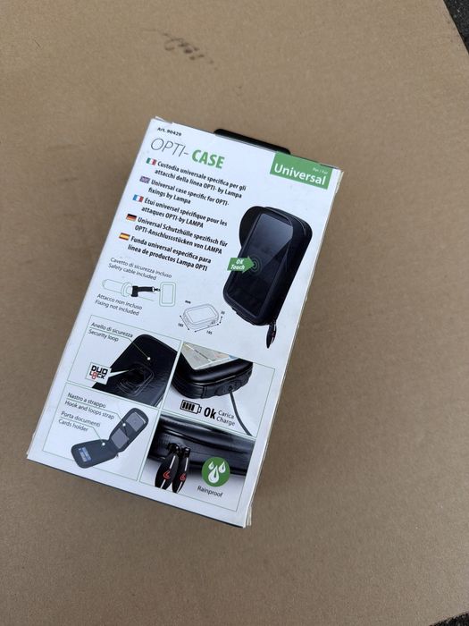 Opti-Case uchwyt na telefon motocyklowy Komplet