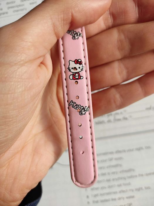 Relógio Hello Kitty NOVO c/portes