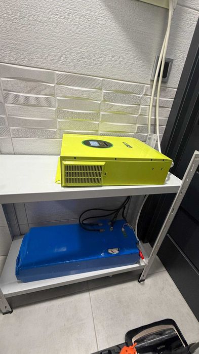 Комплект резервного живлення Li-ion акумулятор 24В до 6,8 кВт·г + інвертор EASUN 3,6 кВт
