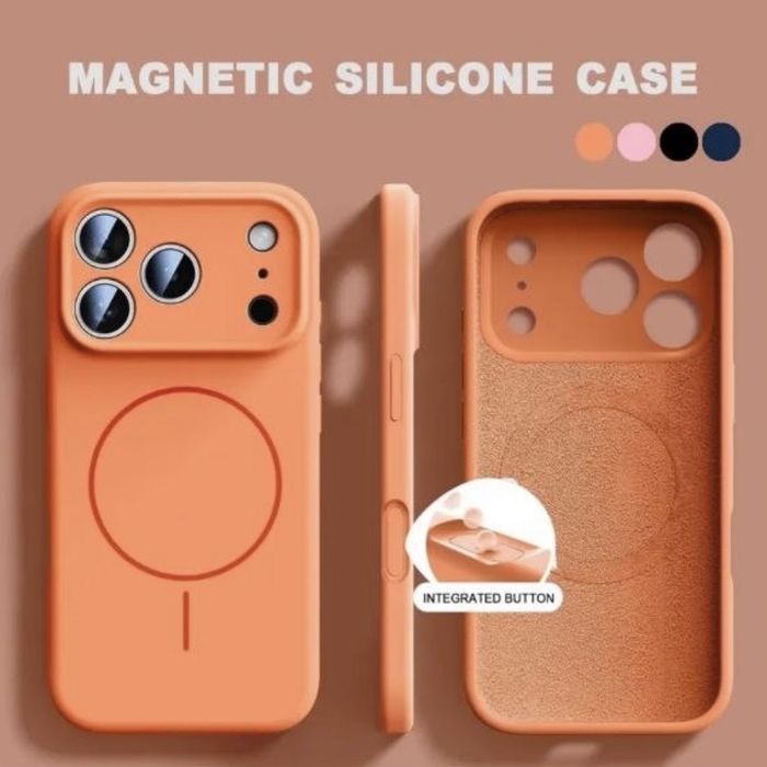Чохол для айфон iPhone 17 Pro Max бездротова зарядка, удароміцний