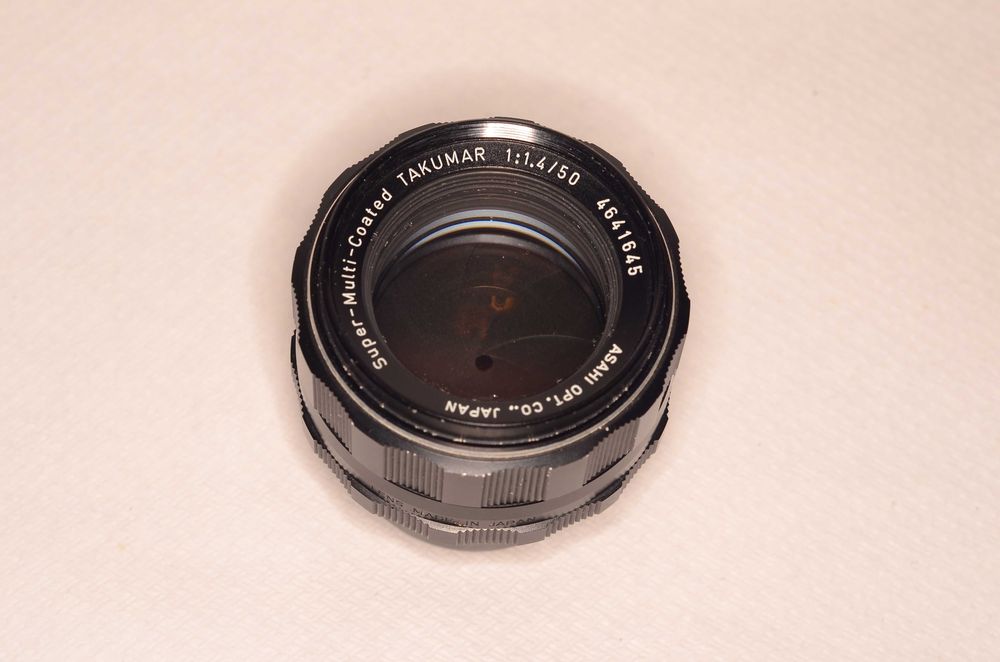 Asahi Pentax Spotmatic SPII + S-M-C Takumar 50 mm 1:1.4 - Leia tudo