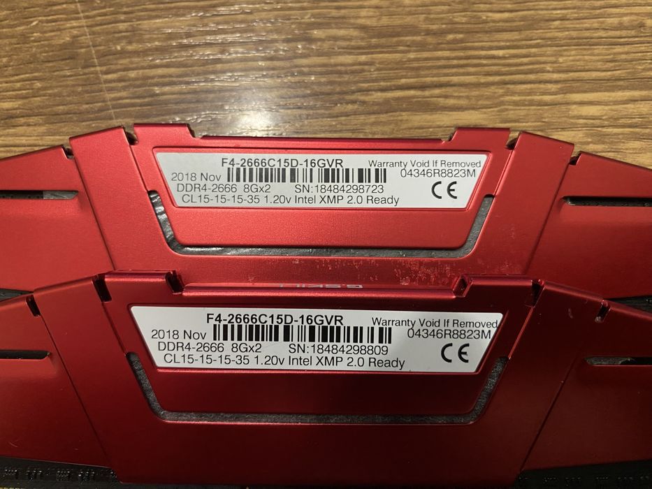 ОЗУ G.Skill DDR4 - 2666 Mhz (16 GB)