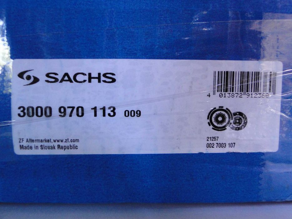 Sprzęgło SACHS Ford , Mazda , Volvo , Nowe