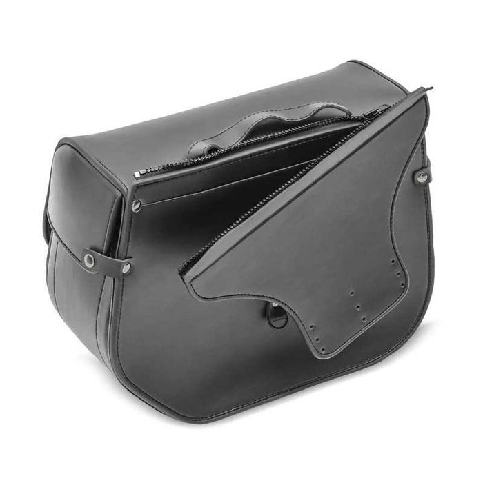 ENVIO INCLUÍDO Alforges pele grossa par chopper mota moto
