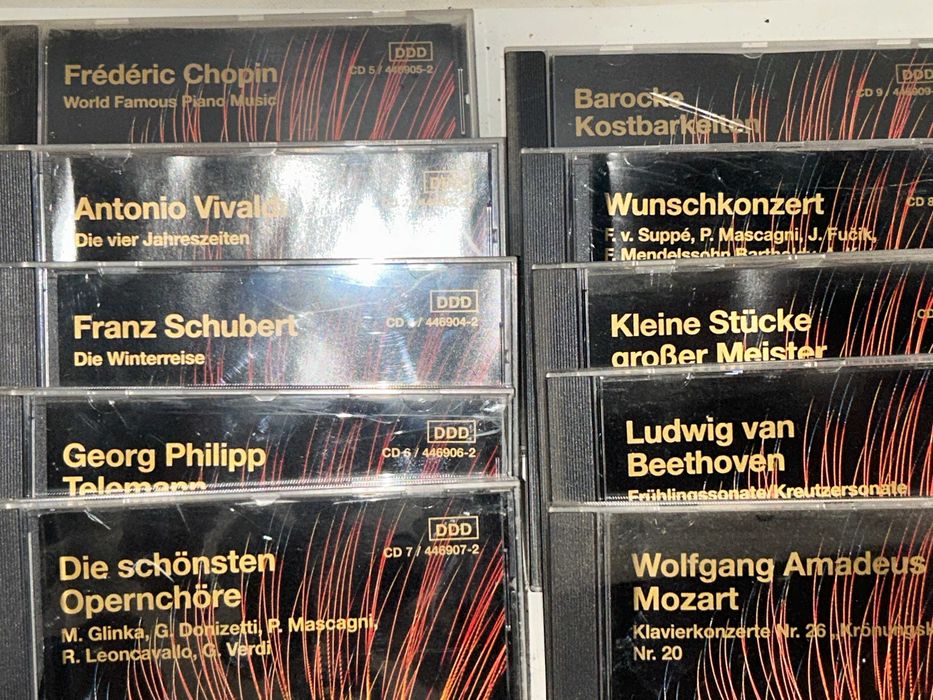 Muzyka Poważna na CD - 10 sztuk BDB
