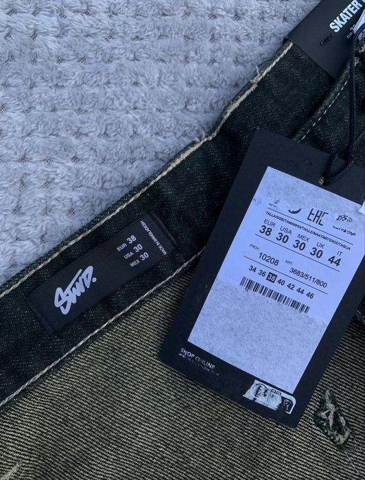 Pull & Bear Skater Fit Cargo Pants/jeans карго штани скейтерські