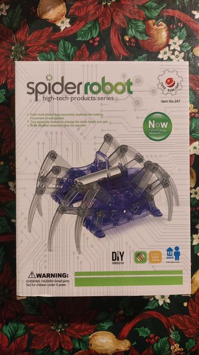 Robot pająk do samodzielnego montażu