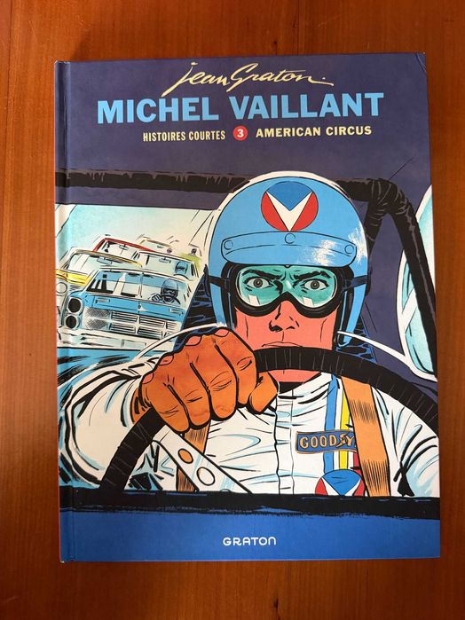 3 Albuns MIchel Vaillant - Como novos - Capa Dura em francês
