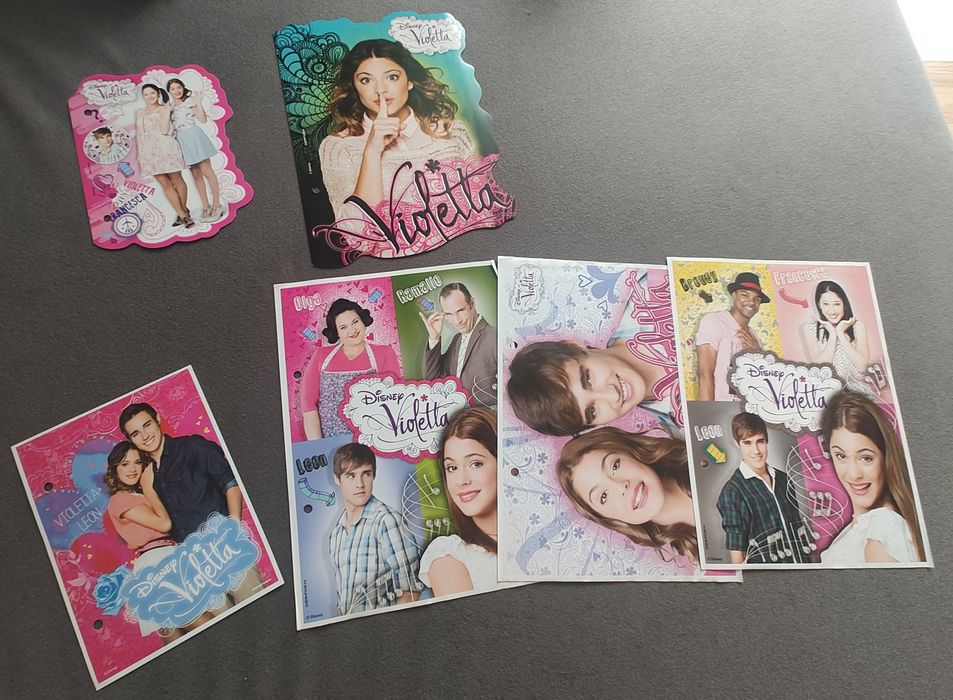 Karteczki i naklejki Violetta Disney