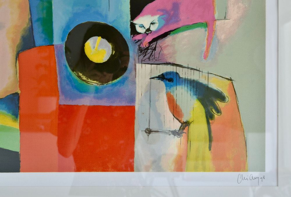 Serigrafia de Roberto Chichorro