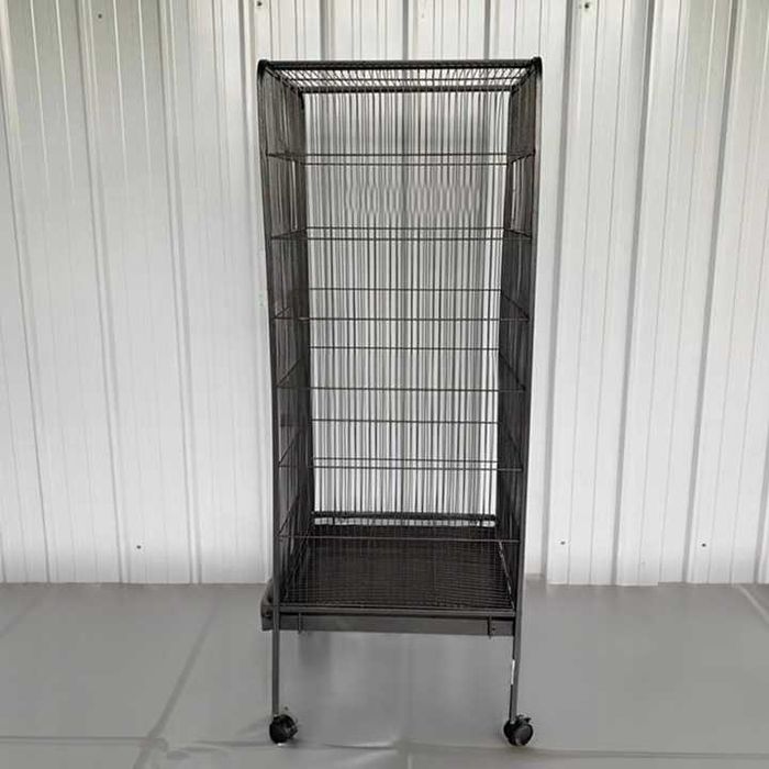 |NOWA| KLATKA DLA PAPUGI PTAKÓW PAPUG duża klatka woliera na kółkach