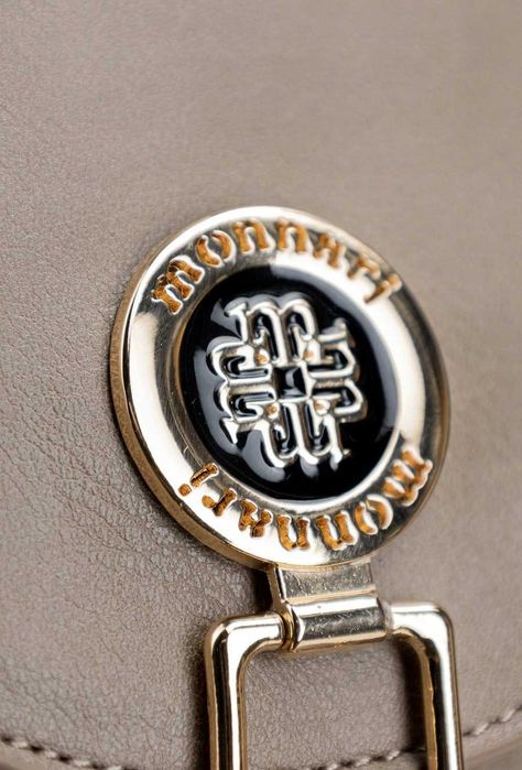 Torebka Monnari damska shopper worek A4 beżowa elegancka BAG5050