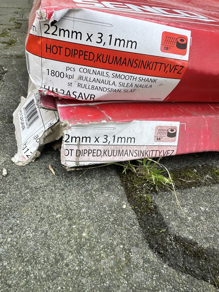 Gwoździarka bębnowa OTTENSTEN 4PRO + zestaw gwoździ