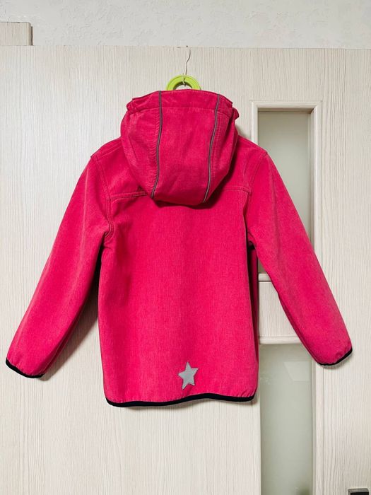 Курточка р.122 (6-7лет) Осенняя термокуртка Softshell Демисезонная кур