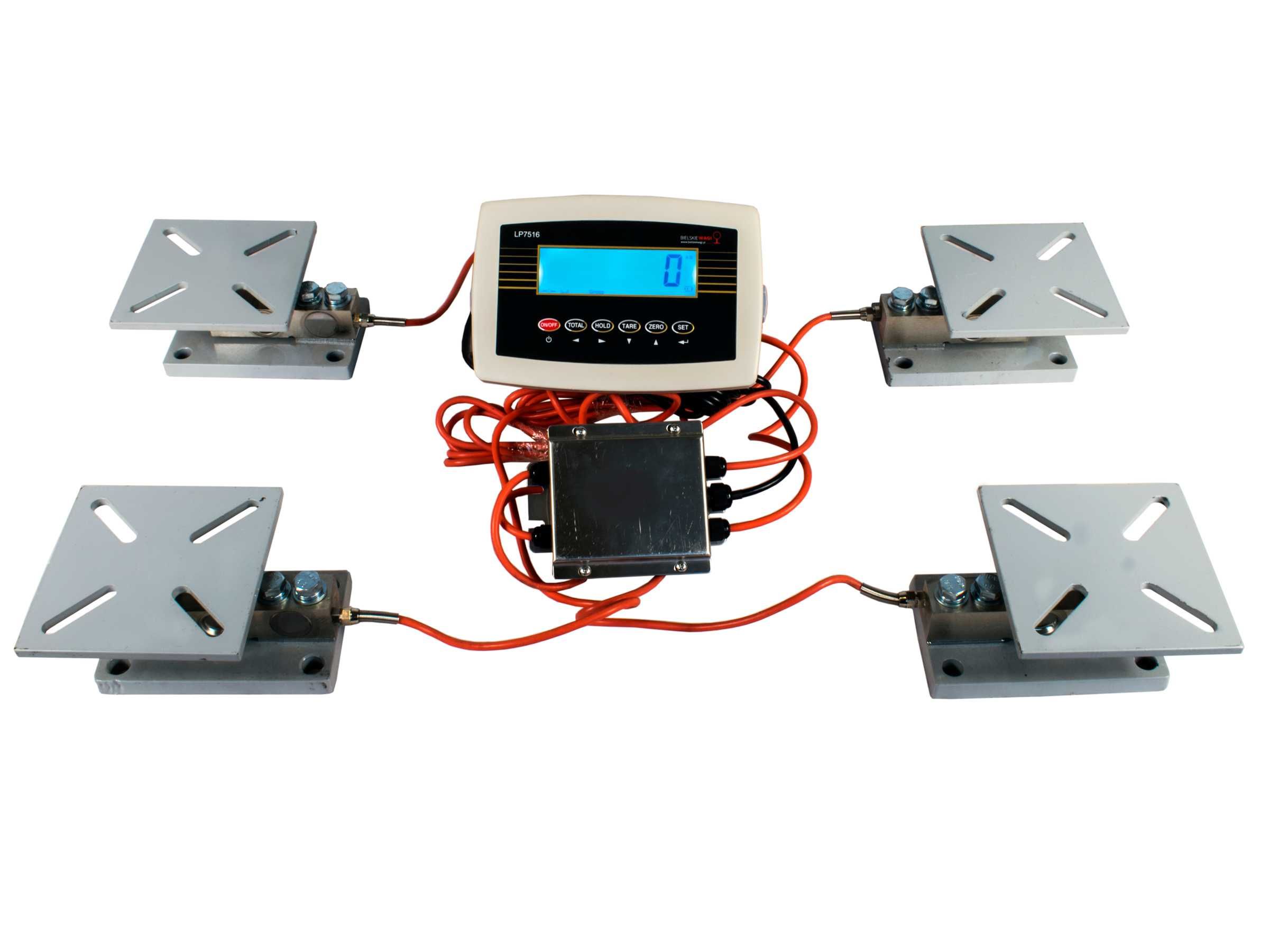 Waga Elektroniczna pod zbiornik schładzalnik mleka 4 Stopki do 8000kg